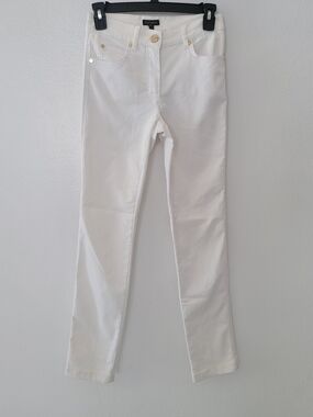 Escada Women's White Slim Jeans Size 32